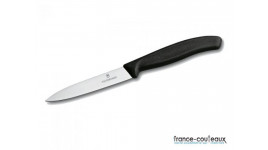 Couteau d'office Victorinox lame 10 cm - noir