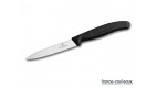 Couteau d'office Victorinox lame 10 cm - noir