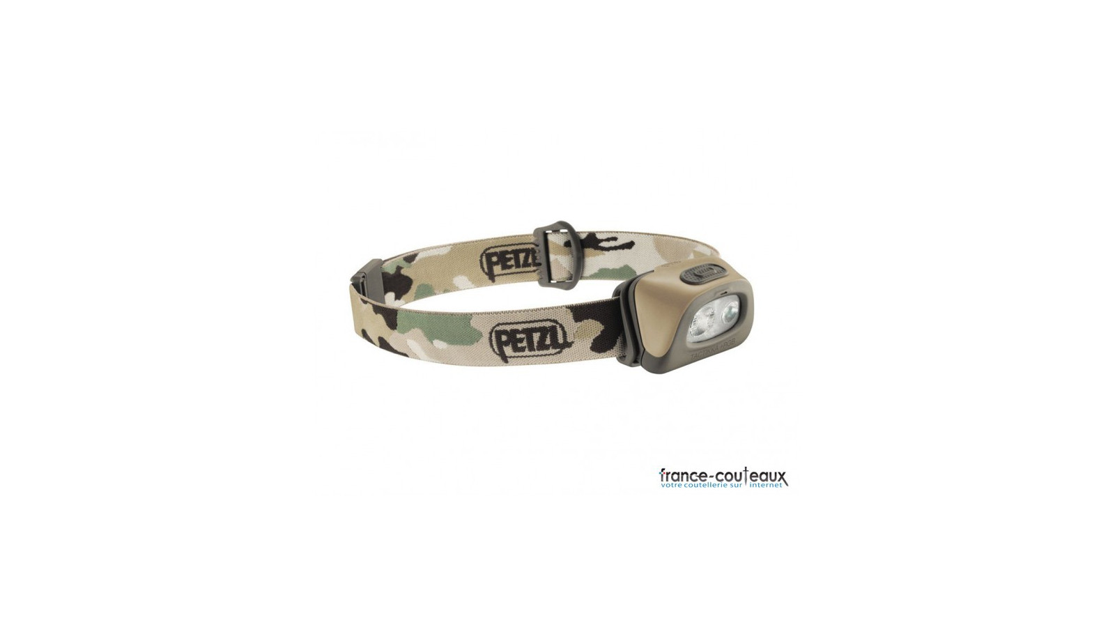 Lampe frontale compacte à LED Petzl Tactikka+ 160 lumens RGB
