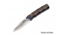 Couteau Mcusta Lame Damas Manche Pakka