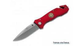Couteau Fire Dept - Pompier - Rouge - 01MB366 - BOKER