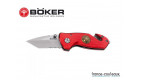 Couteau de poche Navy Corps des marines en rouge Boker