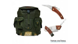 Pack champignons maserin - sac + couteau