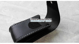 Etui-ceinture cuir Victorinox clip rotatif