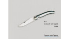 Coffret 6 couteaux de table Laguiole G. DAVID- alumium plein manche