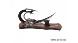 Dague scorpion avec support
