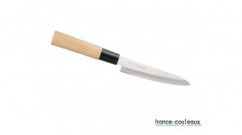 Couteau japonais avec manche en bois naturel Petty 13cm