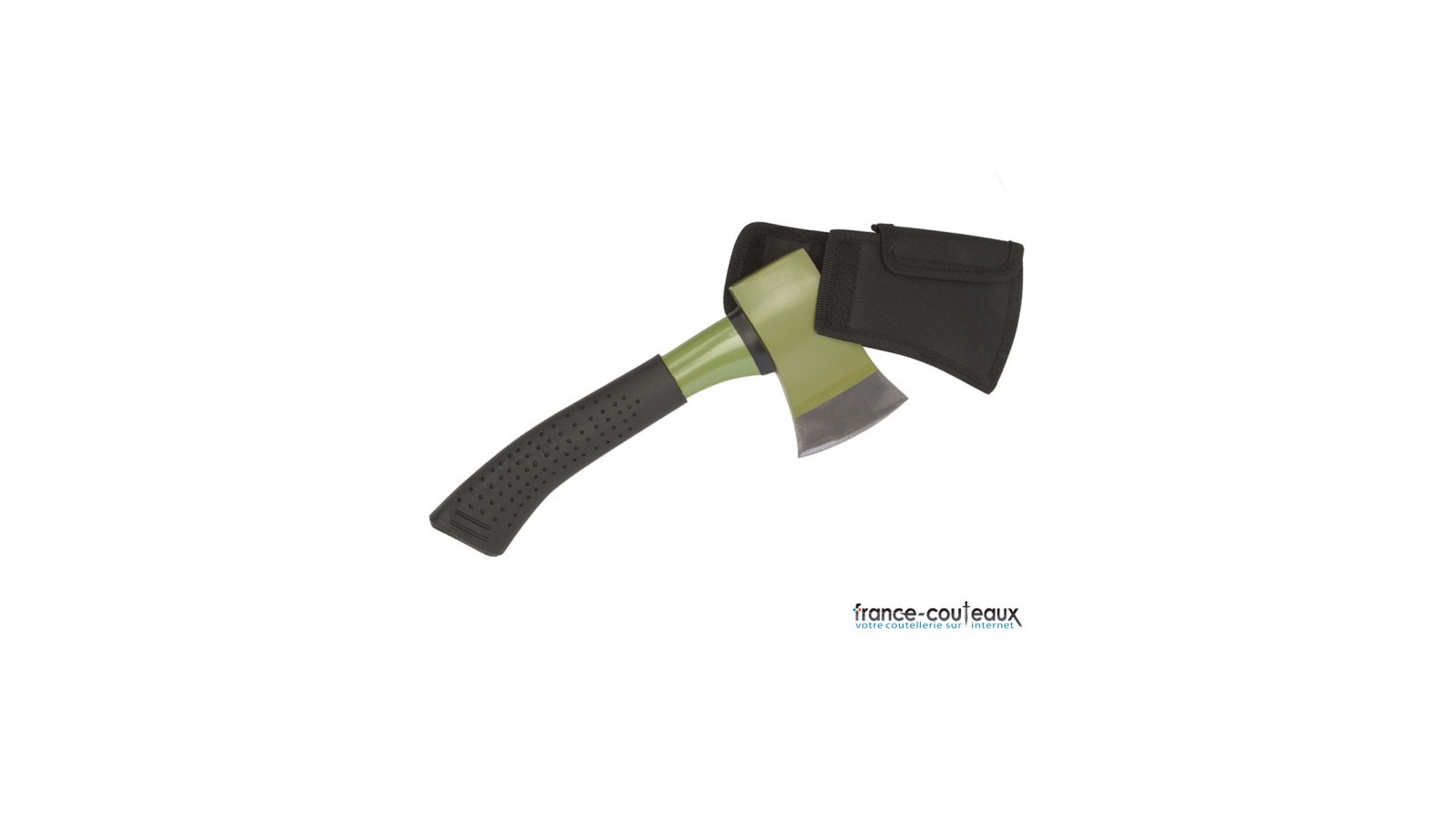 Petite hache compacte Warrior green - 28cm