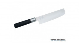Couteau professionnel japonais Nakiri Wasabi Kai - 16.5cm