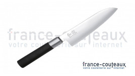 Couteau de cuisine KAI Wasabi black Santoku