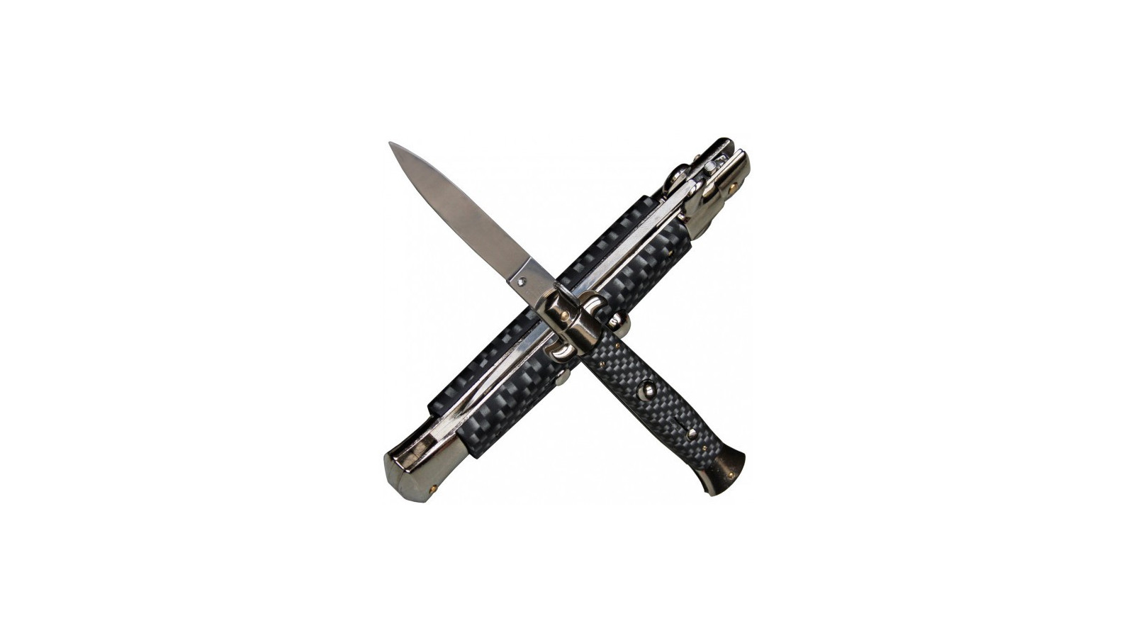 3 kunaï noirs identiques + étui de transport - 17 cm