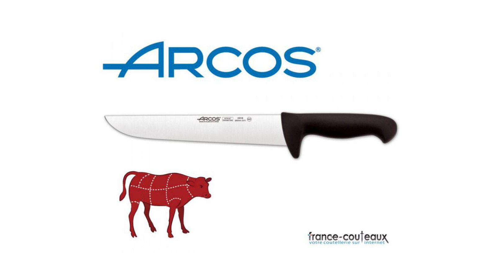 Couteau de cuisine boucher - arcos serie 2918