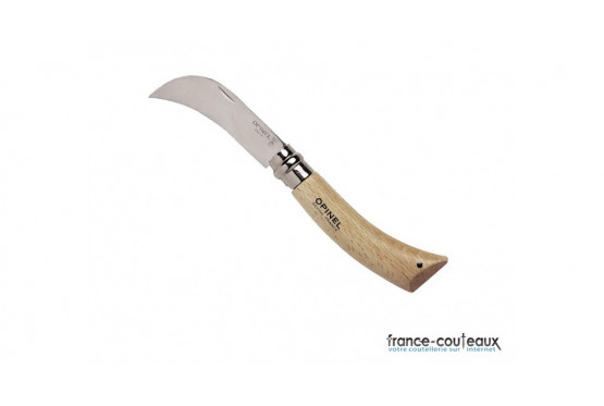 Couteau Opinel N8 Inox manche Hêtre