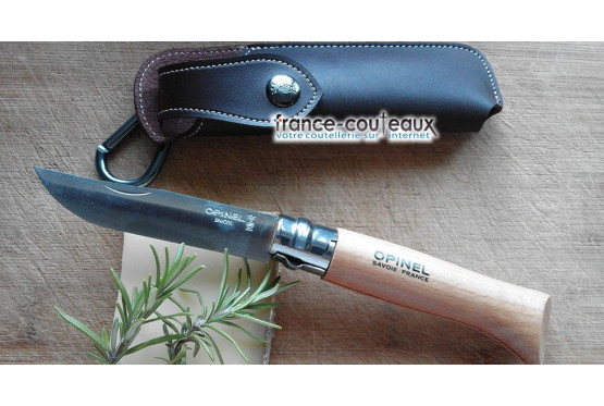 Couteau Opinel N°8 inox et son étui