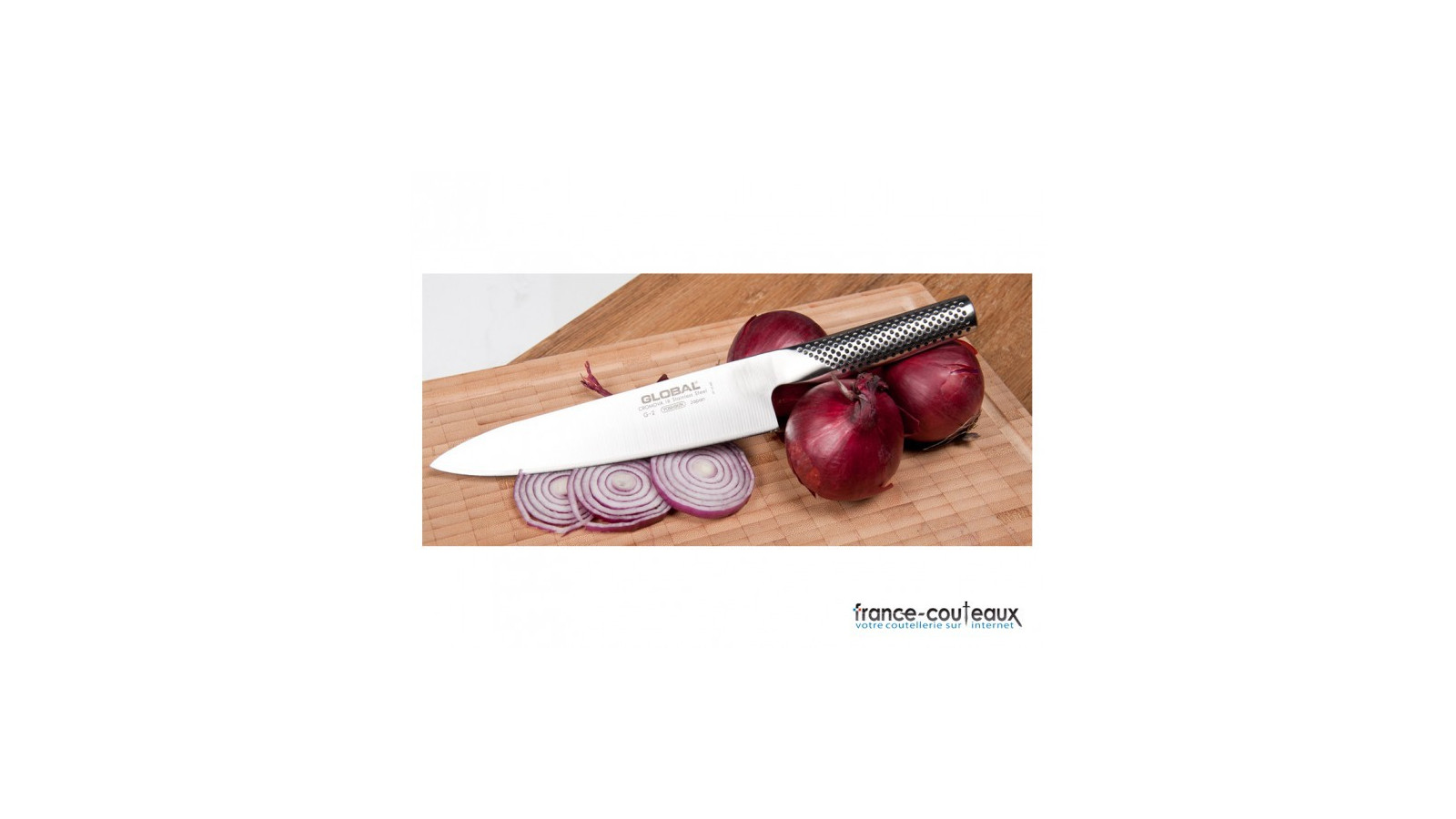 Couteau de cuisine professionnel inox G4 18cm - Global