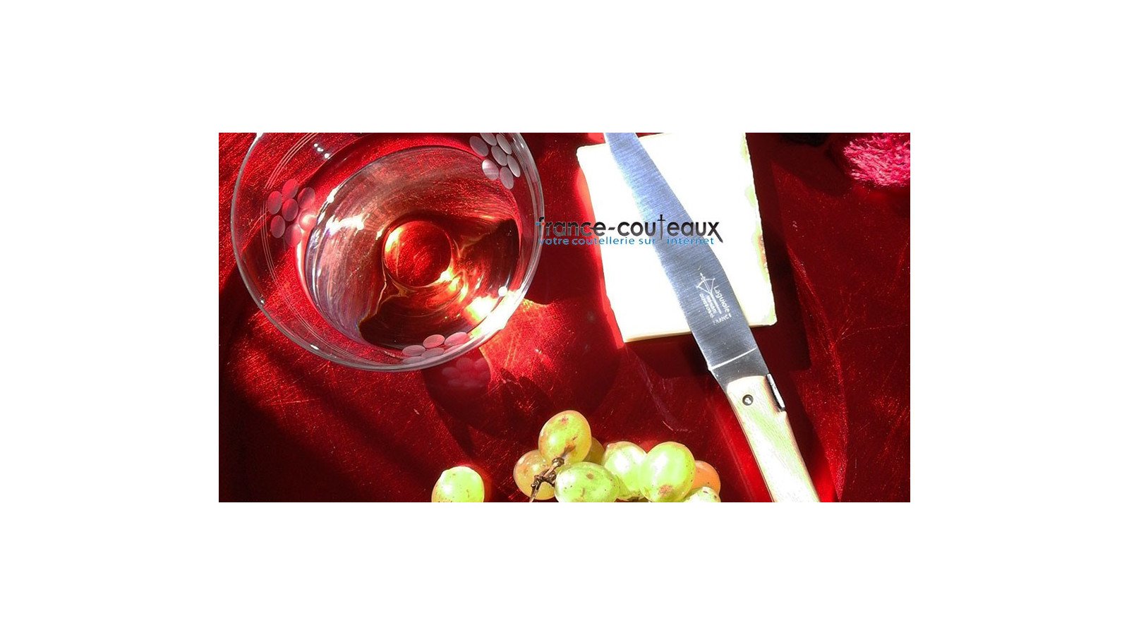 2680 - Coffret de 6 Couteaux Laguiole Table G DAVID Inox Plein