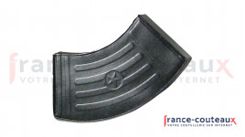 Chausse pied gratte-dos double usage en laiton et zinc rouge - 62cm