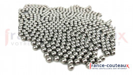 Lot 30 billes acier pour lance-pierre.