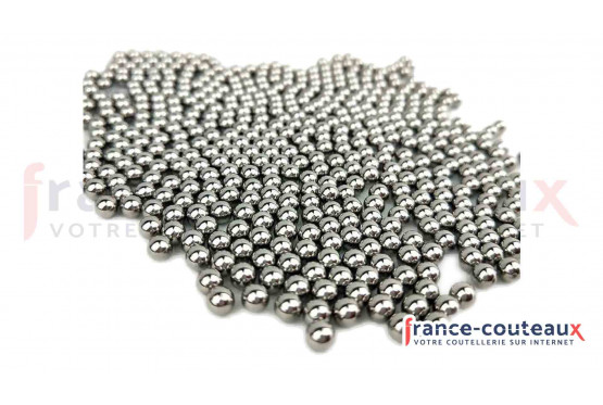 Lot 30 billes acier pour lance-pierre.