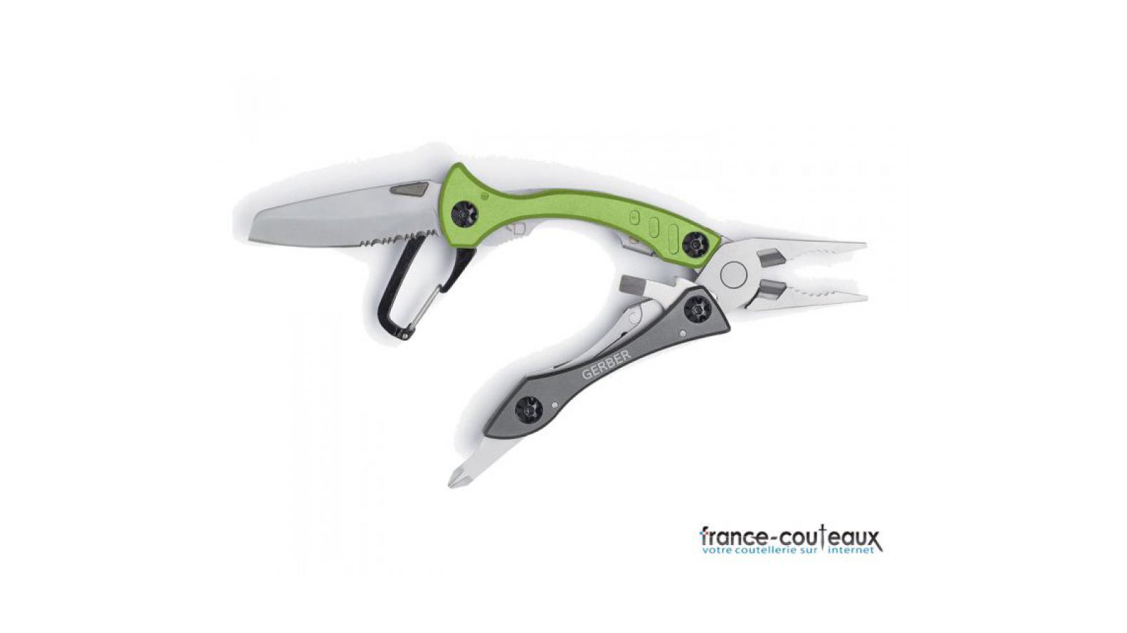 Pince Multi tool Gerber Crucial vert