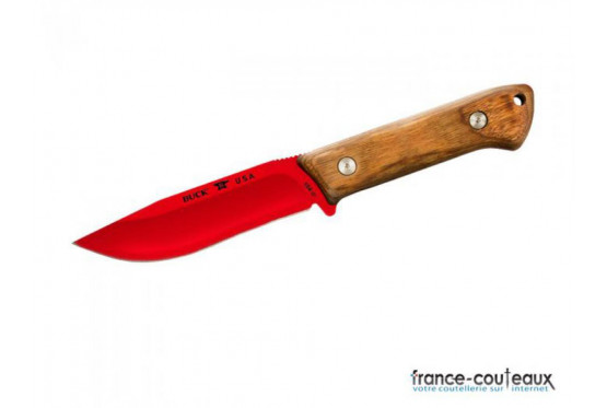 Couteau Buck Compadre Camp Knife - lame rouge