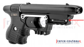 Pistolet JPX2 avec laser rouge de tir au gel lacry puissant.