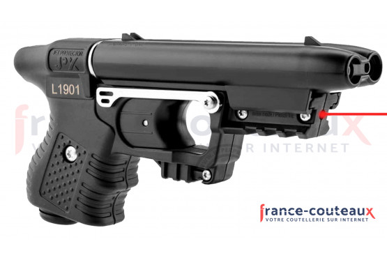 Pistolet JPX2 avec laser rouge de tir au gel lacry puissant.