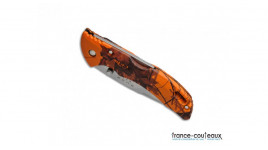 Couteau pliant Buck Bantam BLW Orange camouflage