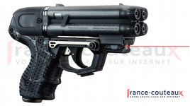 Pistolet lacry JPX 6 Piexon 4 tirs de Jet protecteur et pointeur Laser rouge.