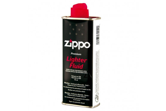 Bidon Essence Zippo 125 ml pour briquet tempête.