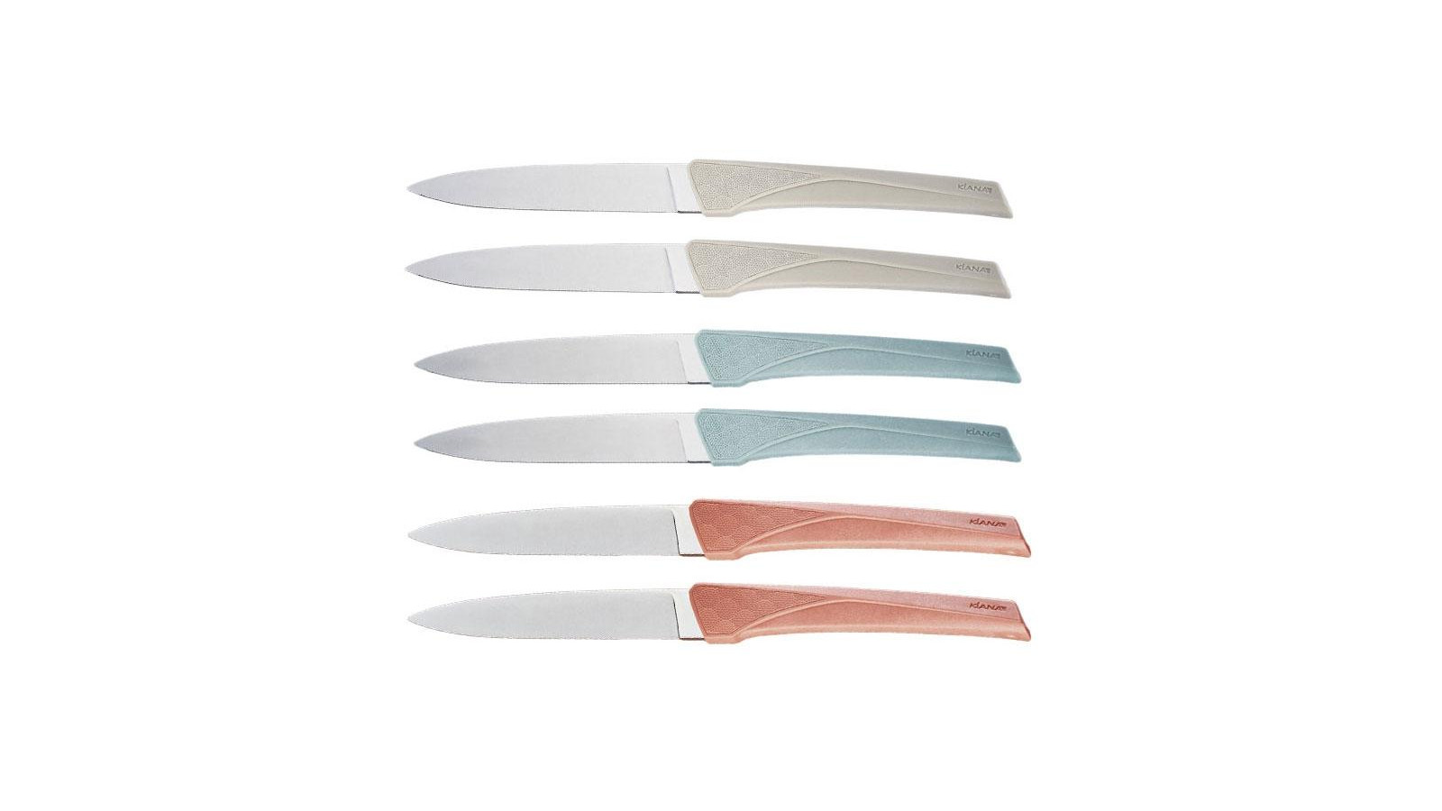 Set de 6 couteaux de table Kiana de FLORINOX