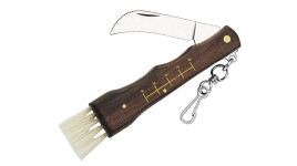 Couteau à champignon Herbertz avec brosse