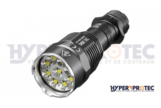 Lampe torche Nitecore ultra puissante 9800 lumens.