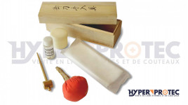 Coffret en bois vide de KATANA et kit entretien