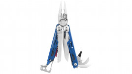 Pince multifonction Leatherman Signal Bleue.