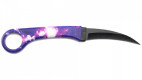 Peigne couteau caché coloris Galactic