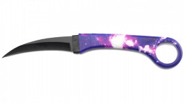 Peigne couteau caché coloris Galactic