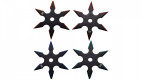 Shuriken ninja jeu de 4 etoiles de lancer Perfect Point
