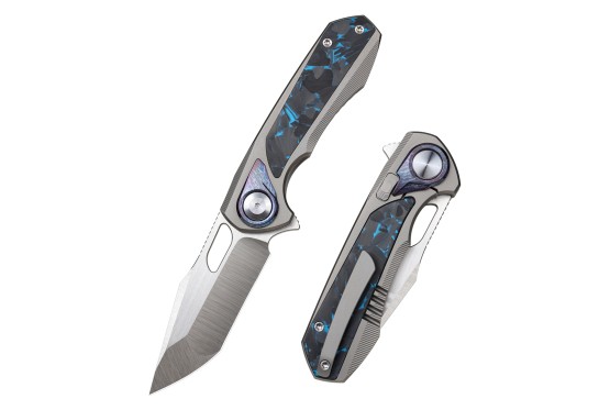 Couteau Remette ASTP1 Saker Falcon bleu