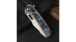 Couteau Remette ASTP1 Saker Falcon bleu