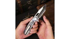 Couteau Remette ASTP1 Saker Falcon bleu
