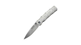 Couteau pliant Mcusta Take Seki Japan lame Damas et fourreau inclus