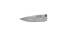 Couteau pliant Mcusta Take Seki Japan lame Damas et fourreau inclus