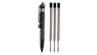Stylo de défense full metal + 3 mines
