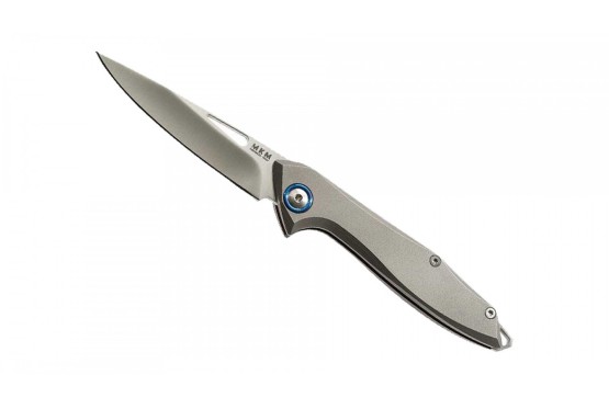 Couteau pliant MKM Cellina de 10 cm en titanium.