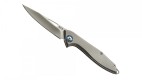 Couteau pliant MKM Cellina de 10 cm en titanium.