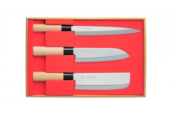 Set de 3 couteaux de chef