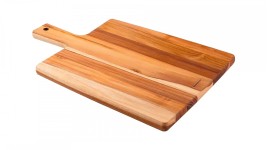 Planche a decouper en bois de teck en 20x28cm .