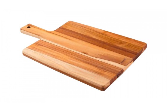 Planche a decouper en bois de teck en 20x28cm .