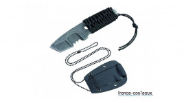 Petit couteau Herbertz Neck Stonewashed parachutiste tour de cou